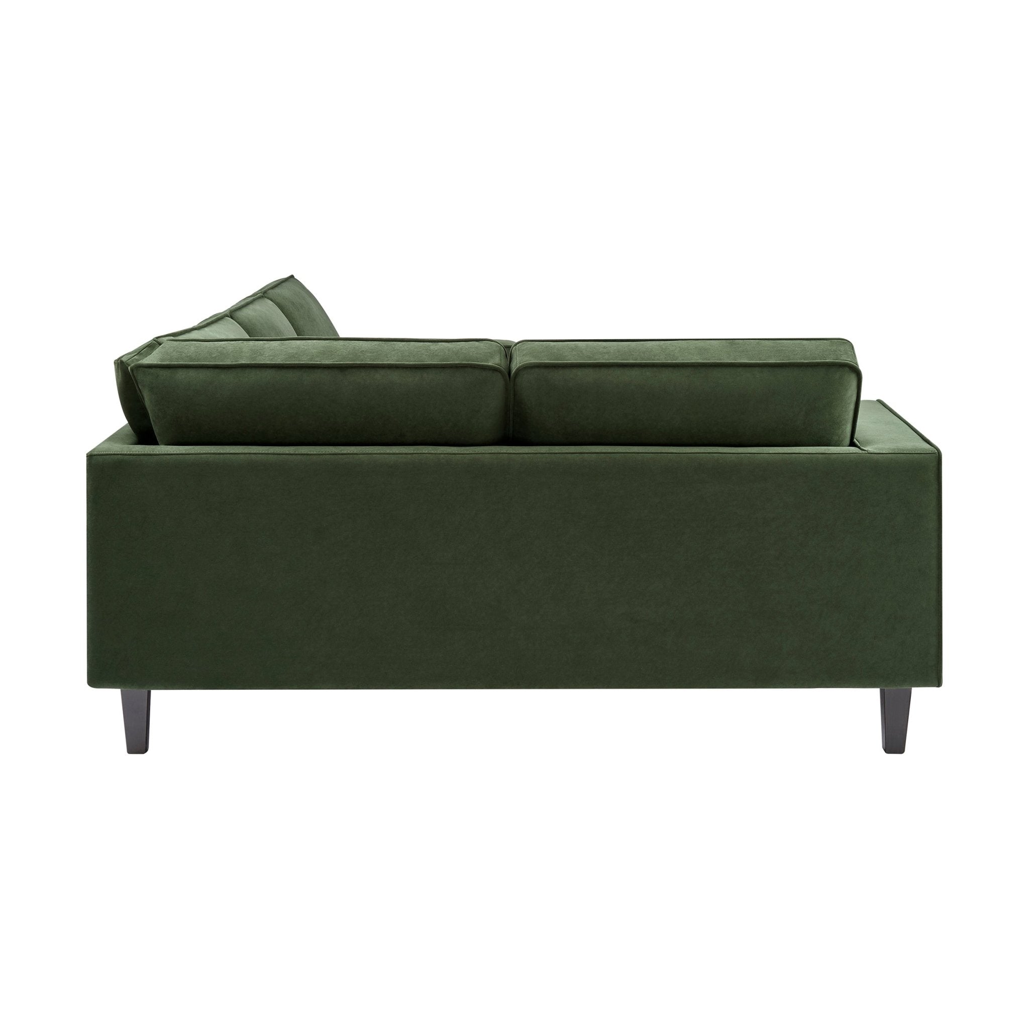 Soho Left Hand Corner Sofa - Dark Olive