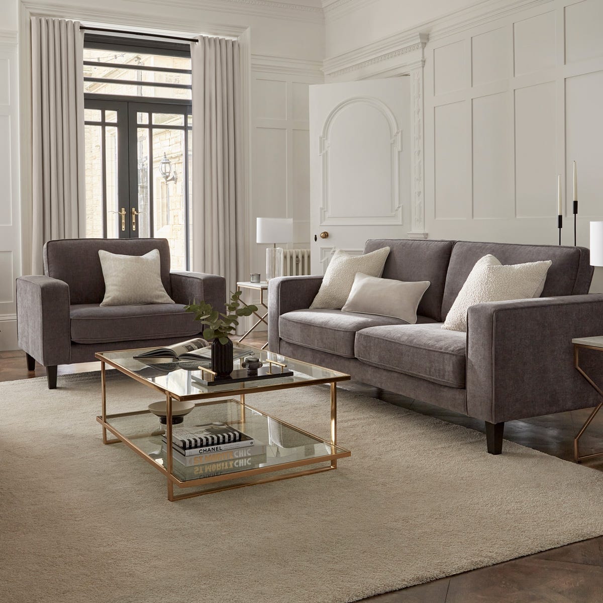 Soho Loveseat - Grey