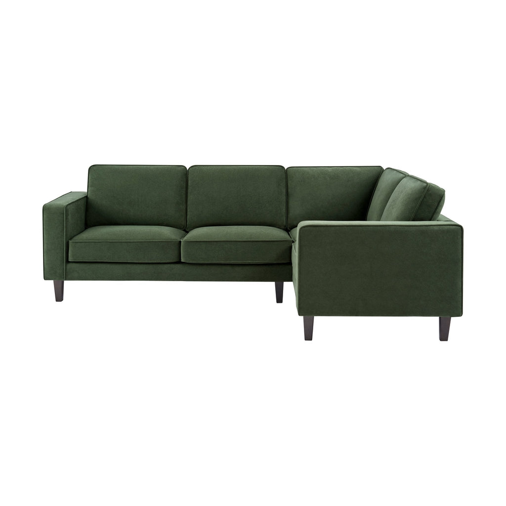 Soho Right Hand Corner Sofa - Dark Olive