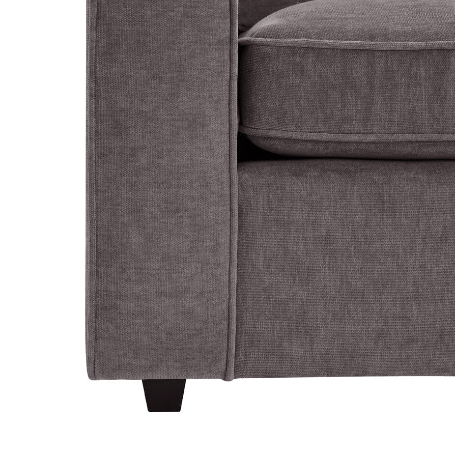 Soho Right Hand Storage Chaise Sofa - Grey