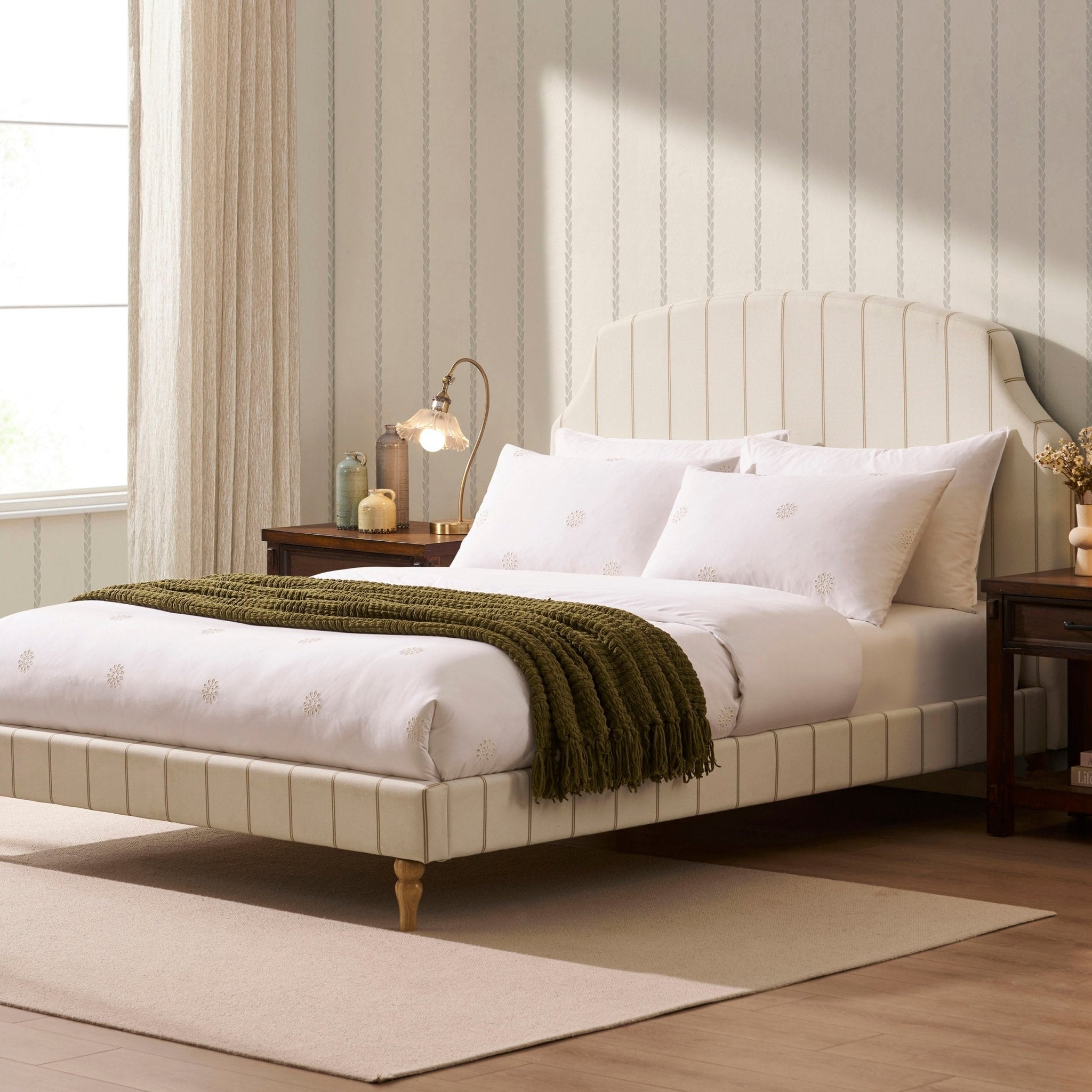 Surrey Bed Frame - Thin Stripe