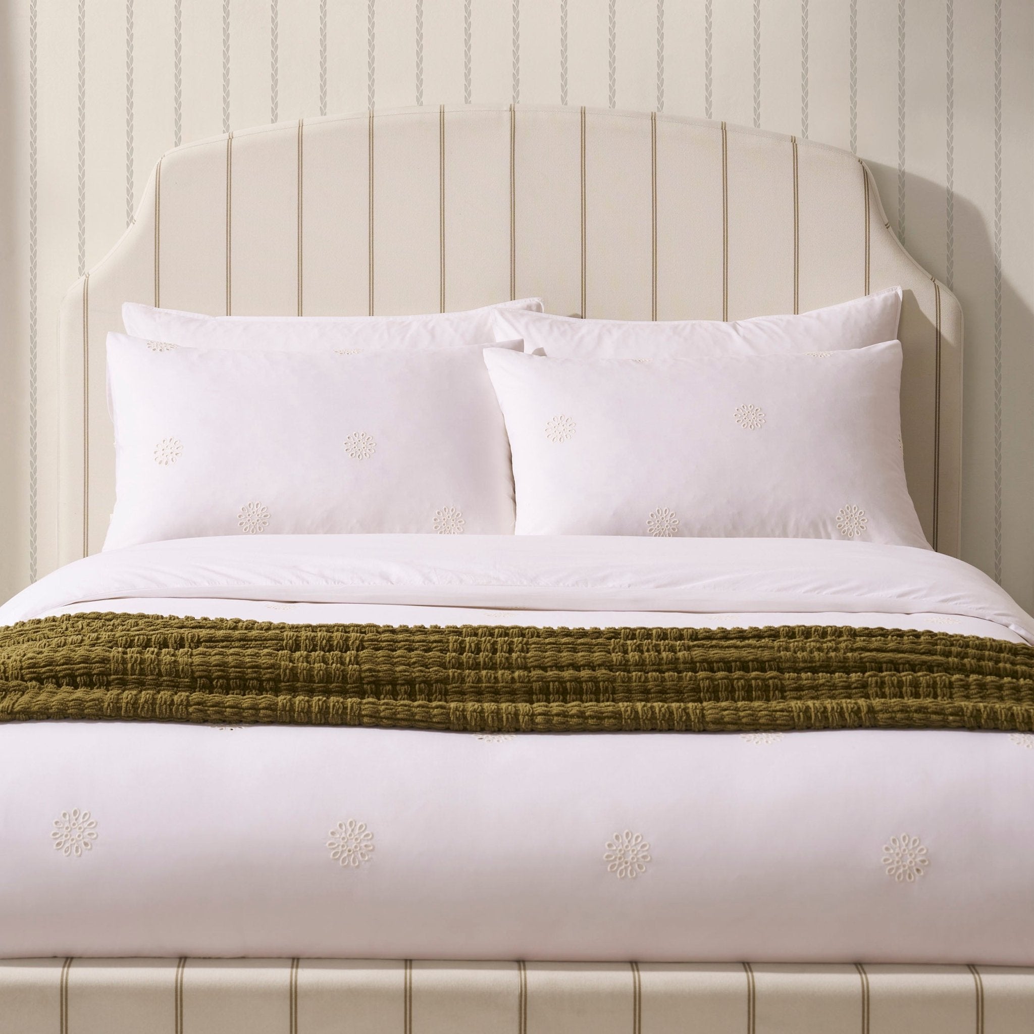 Surrey Bed Frame - Thin Stripe