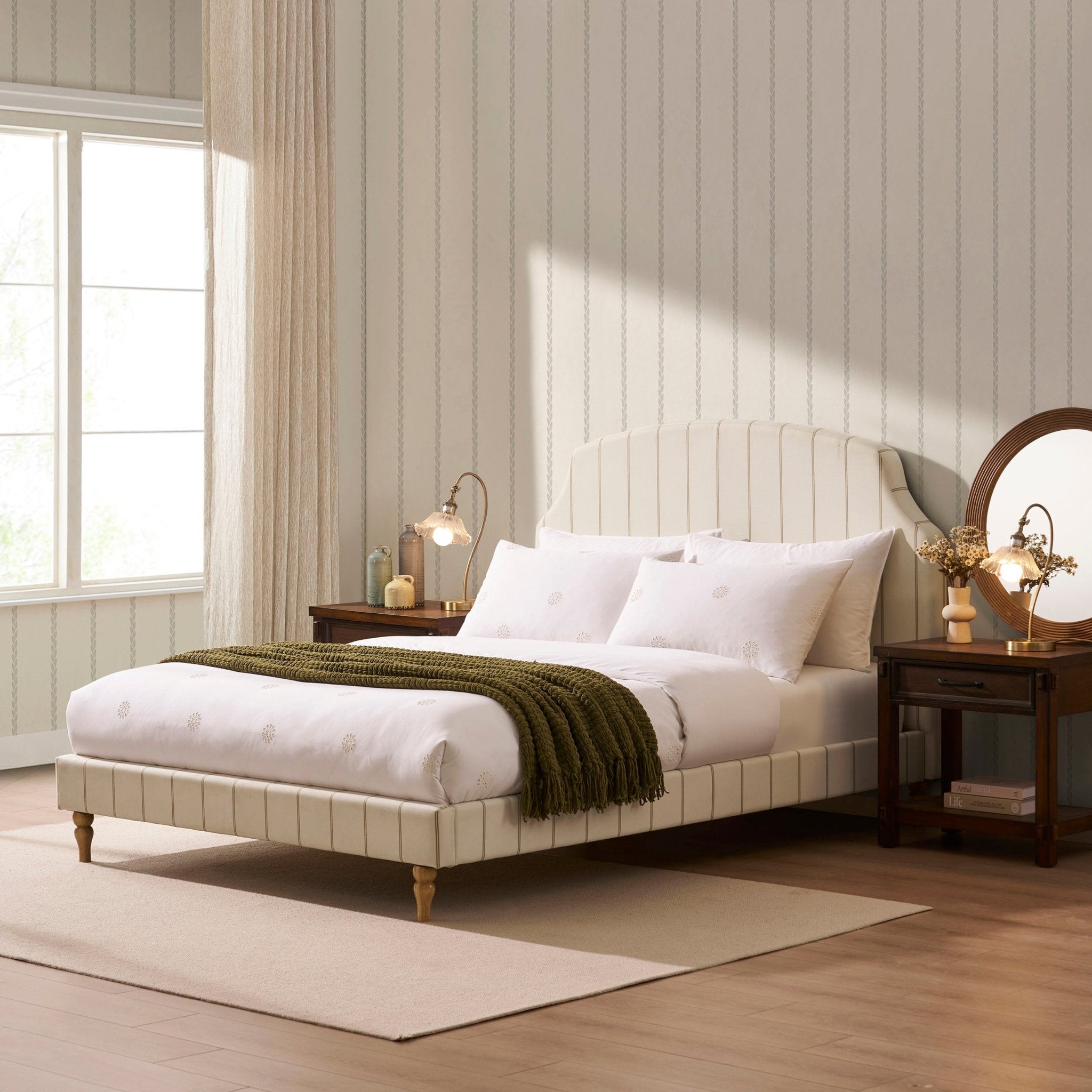 Surrey Bed Frame - Thin Stripe