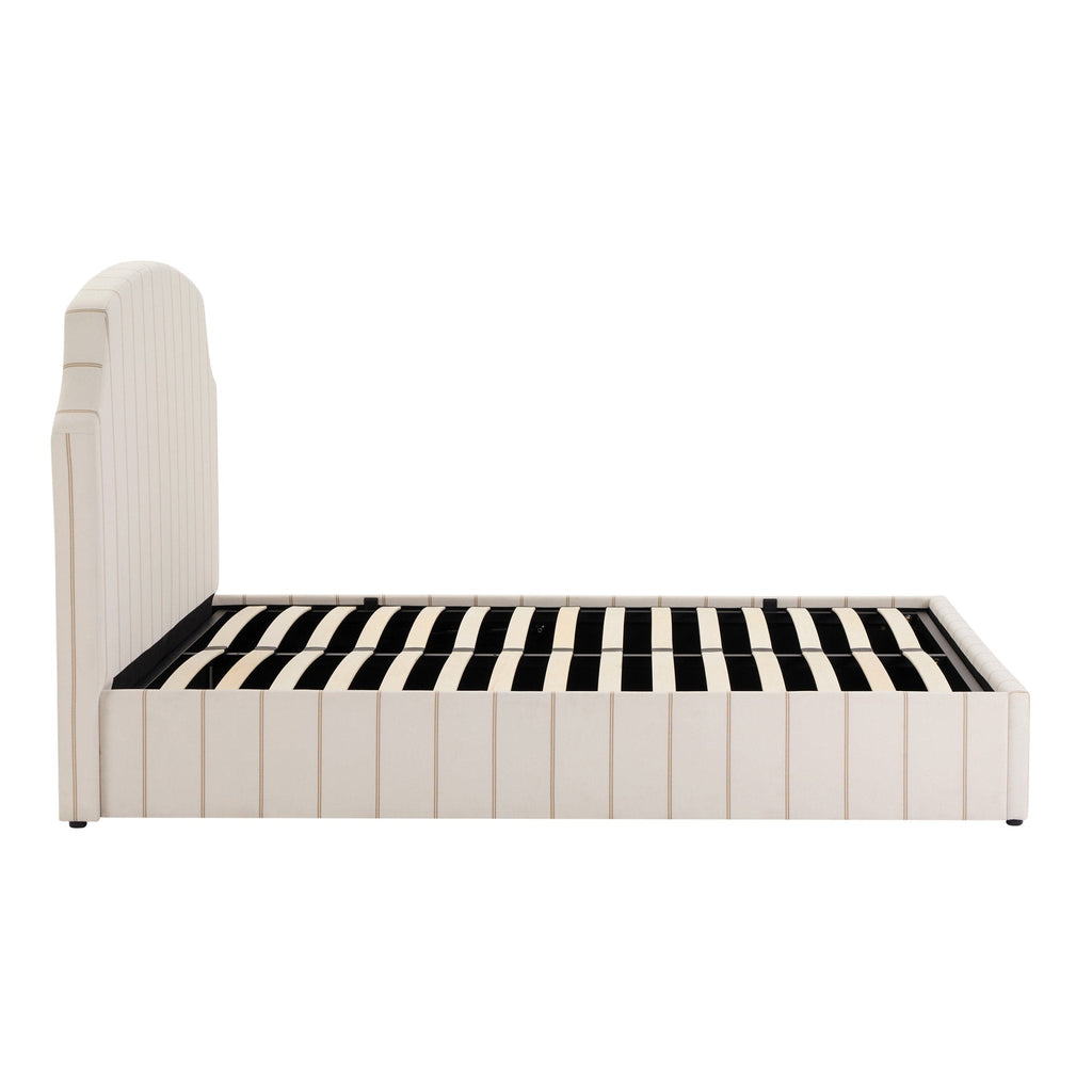Surrey Ottoman Storage Bed - Thin Stripe
