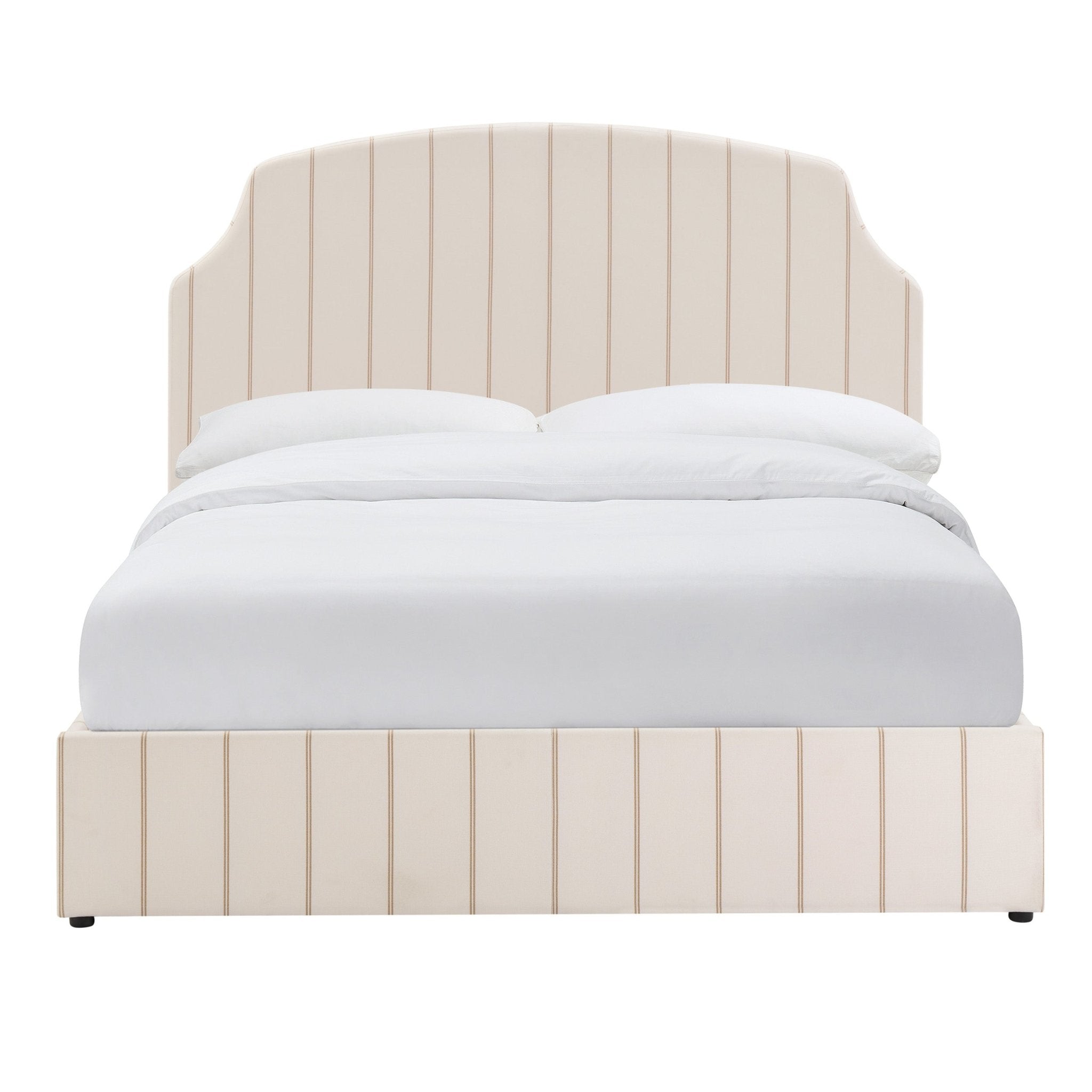 Surrey Ottoman Storage Bed - Thin Stripe