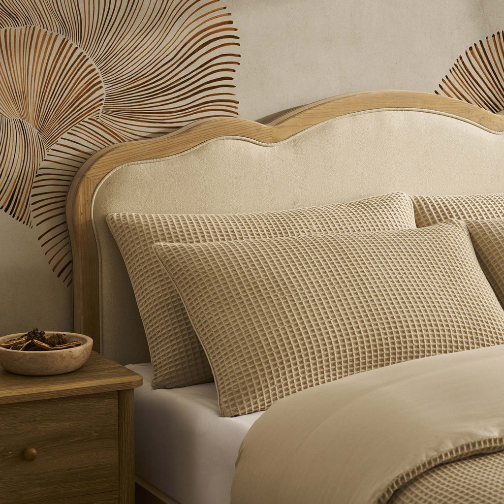 Versaille Bed Frame - Cream Linen