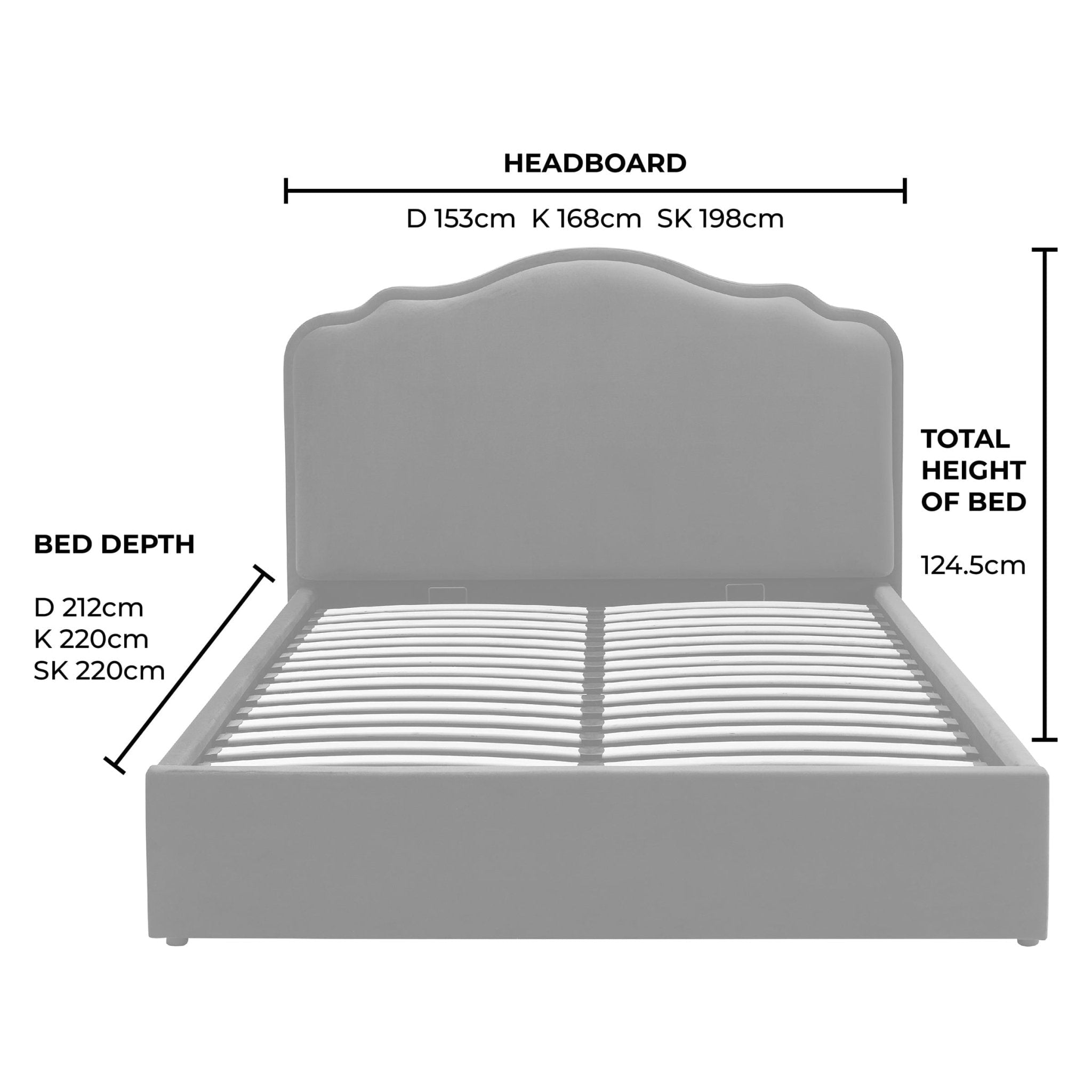 Wiltshire Ottoman Storage Bed - Mauve